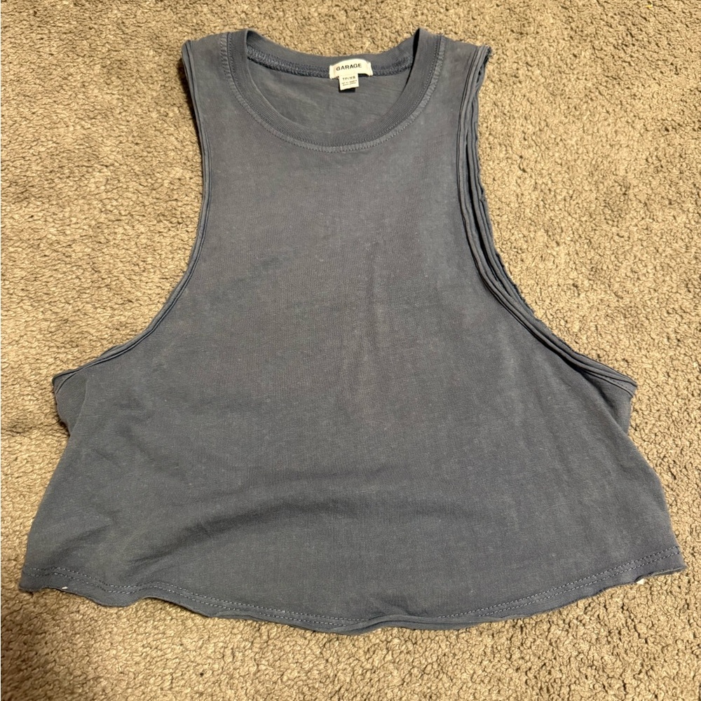 Garage - Gray Sleeveless Top